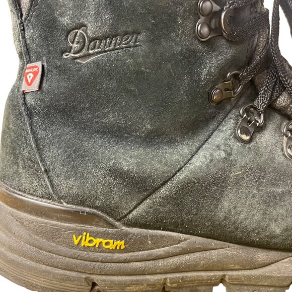 Danner Men's Arctic 600 Side Zip 7" Jet Black 200G Boots Sz 9 Hiking Outdoor - Picture 3 of 14